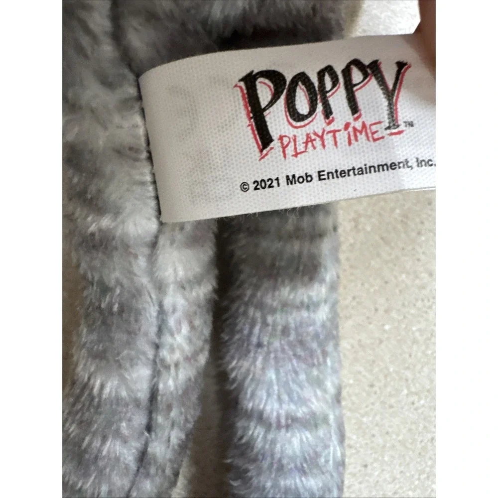 Huggy Wuggy Poppy Playtime Gray Stripe  Plush  13